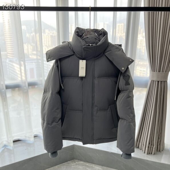 AMI Paris New Down Jacket Outer Space