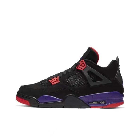 Nike Air Jordan 4 Raptors Black x Purple