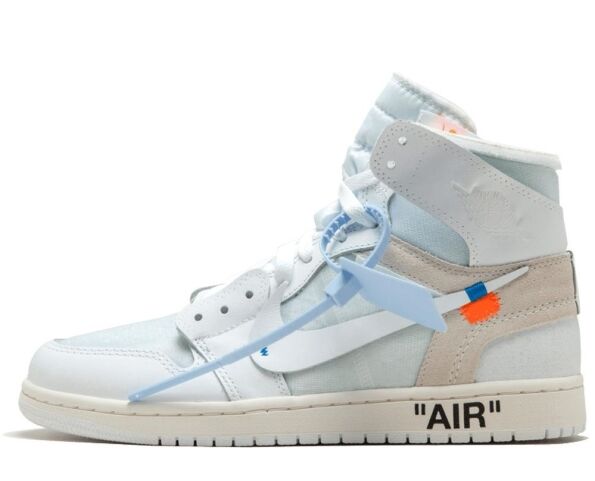 NIKE JORDAN 1 OFF WHITE RETRO WHITE