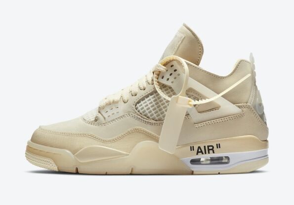 NIKE AIR JORDAN 4 OFF-WHITE SAIL