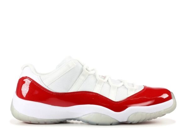 NIKE AIR JORDAN 11 WHITE AND RED