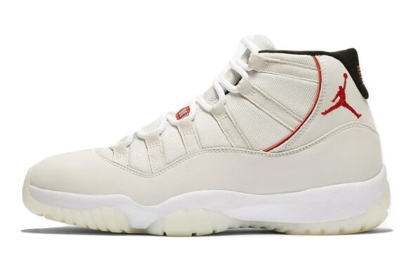 NIKE AIR JORDAN 11 WHITE X RED