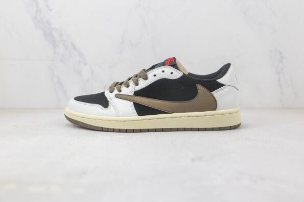 Travis Scott x Nike Air Jordan 1 Retro Low OG SP White Grown