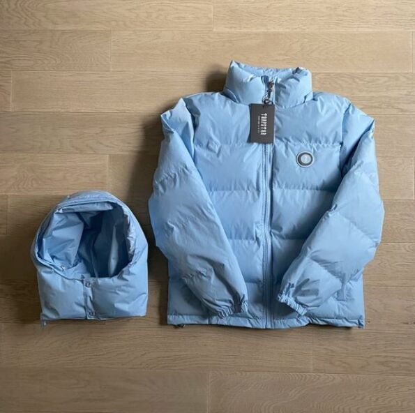 Trapstar Blue Jacket Men Irongate - ice blue