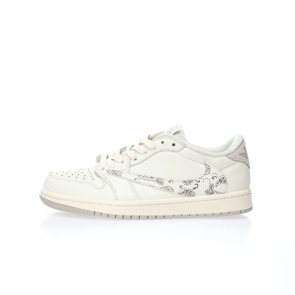 Travis Scott x Tiffany & Co. x Nike Air Jordan 1 Low OG SP"Beige/Paisley"