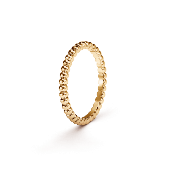 Perlée pearls of gold ring