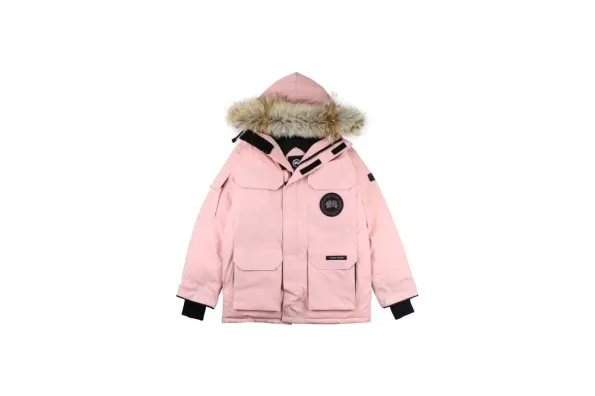 Canada Goose Down Jacket Baby Pink