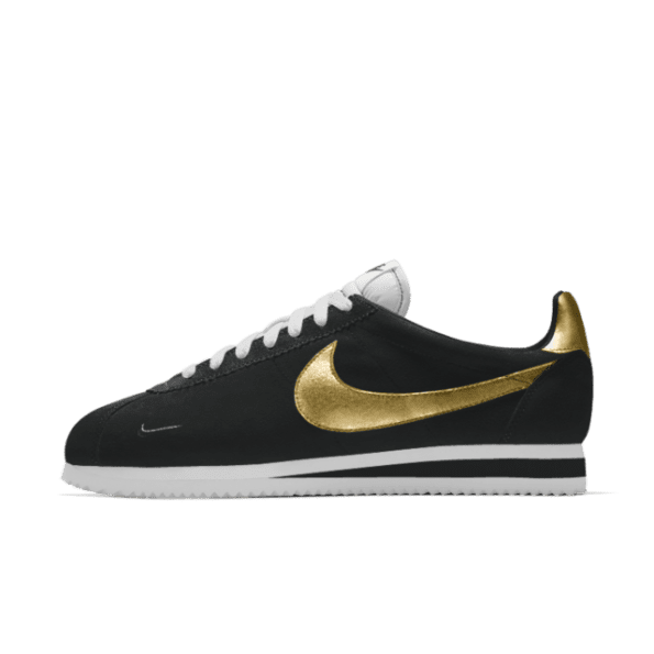 Nike Cortez Black/Metallic Gold