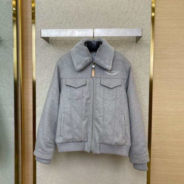 LV Wool Jacket Grey