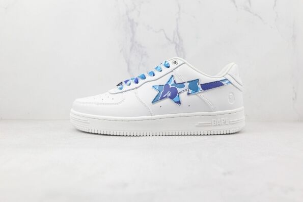 Bape force White Blue