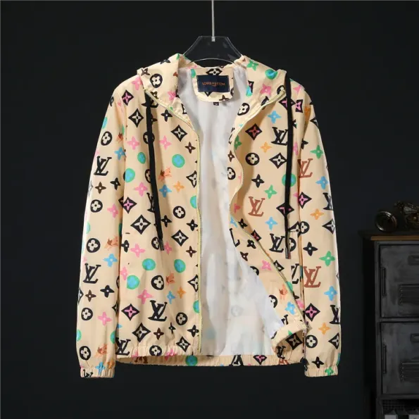 LV Jacket Gold And Black