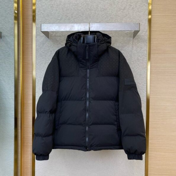 LV Down Jacket Full Black