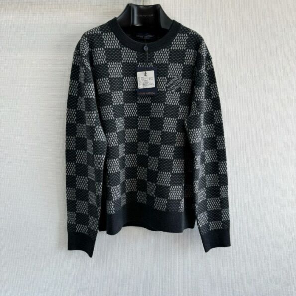 LV Sweater Black Grey